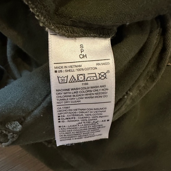 Old Navy Small Green Utility Jacket - Picture 4 of 5